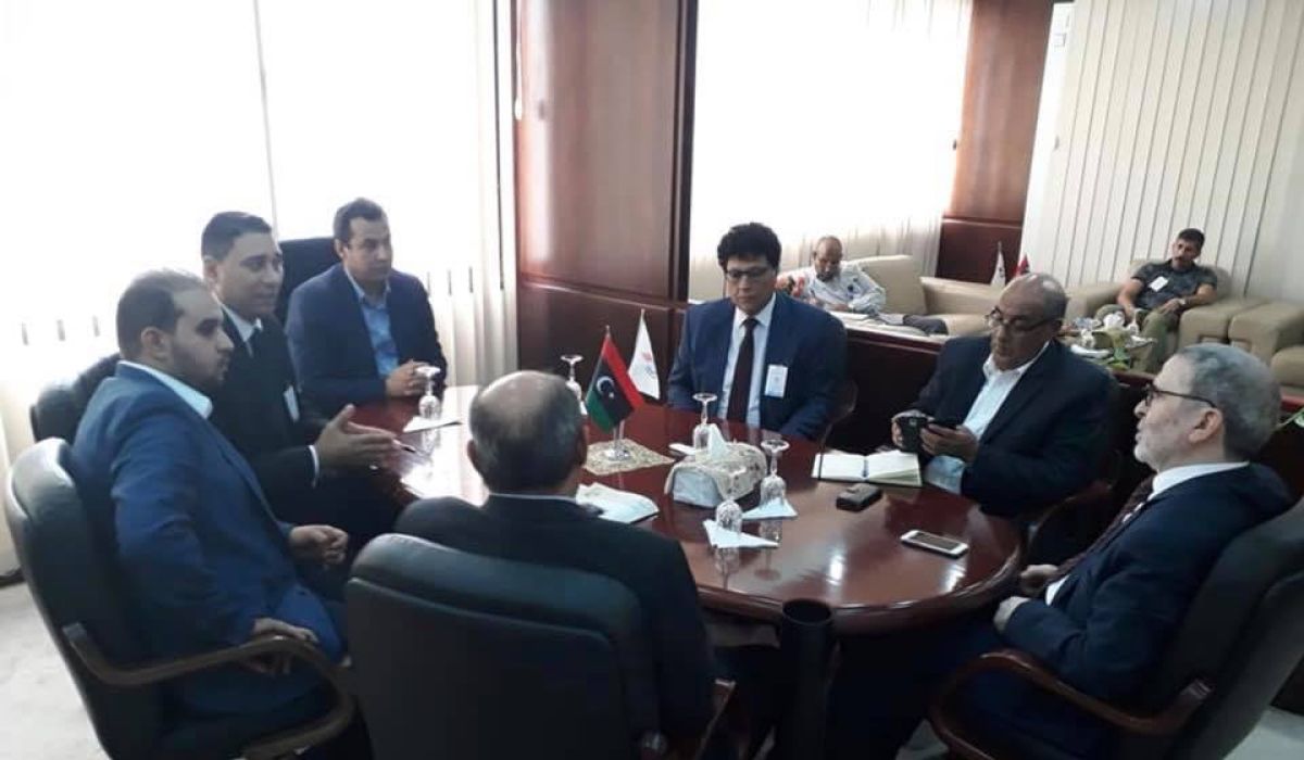 مشاركة المدينة مصراتة في إجتماع بمقر المؤسسة الوطنية للنفط حول الصناعة في ليبيا