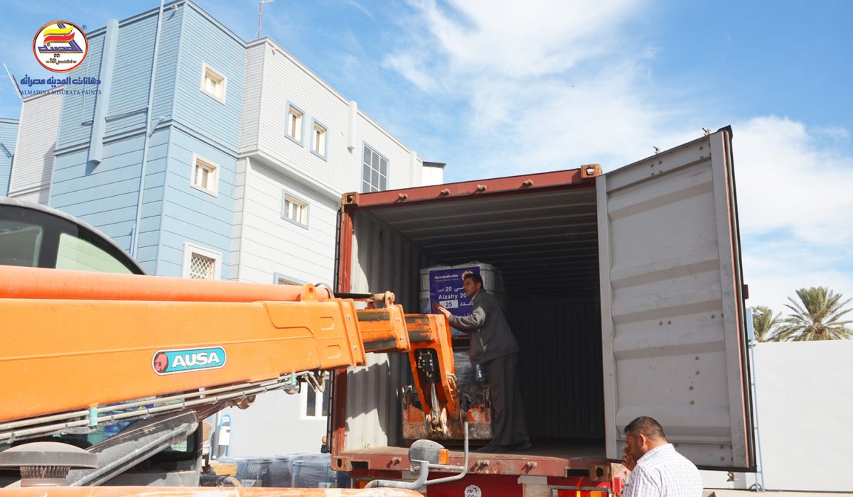 تصدير أول شحنة منتجات إلى لدولة موريتانيا